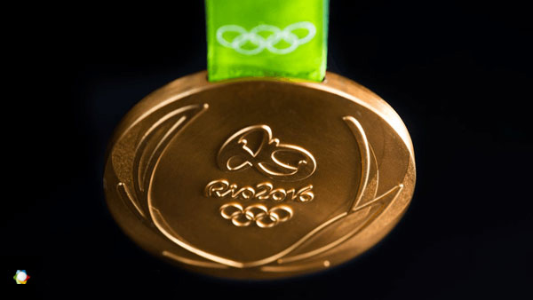 巴西奥运会奖牌图片