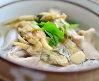 蛏子豆腐汤图片