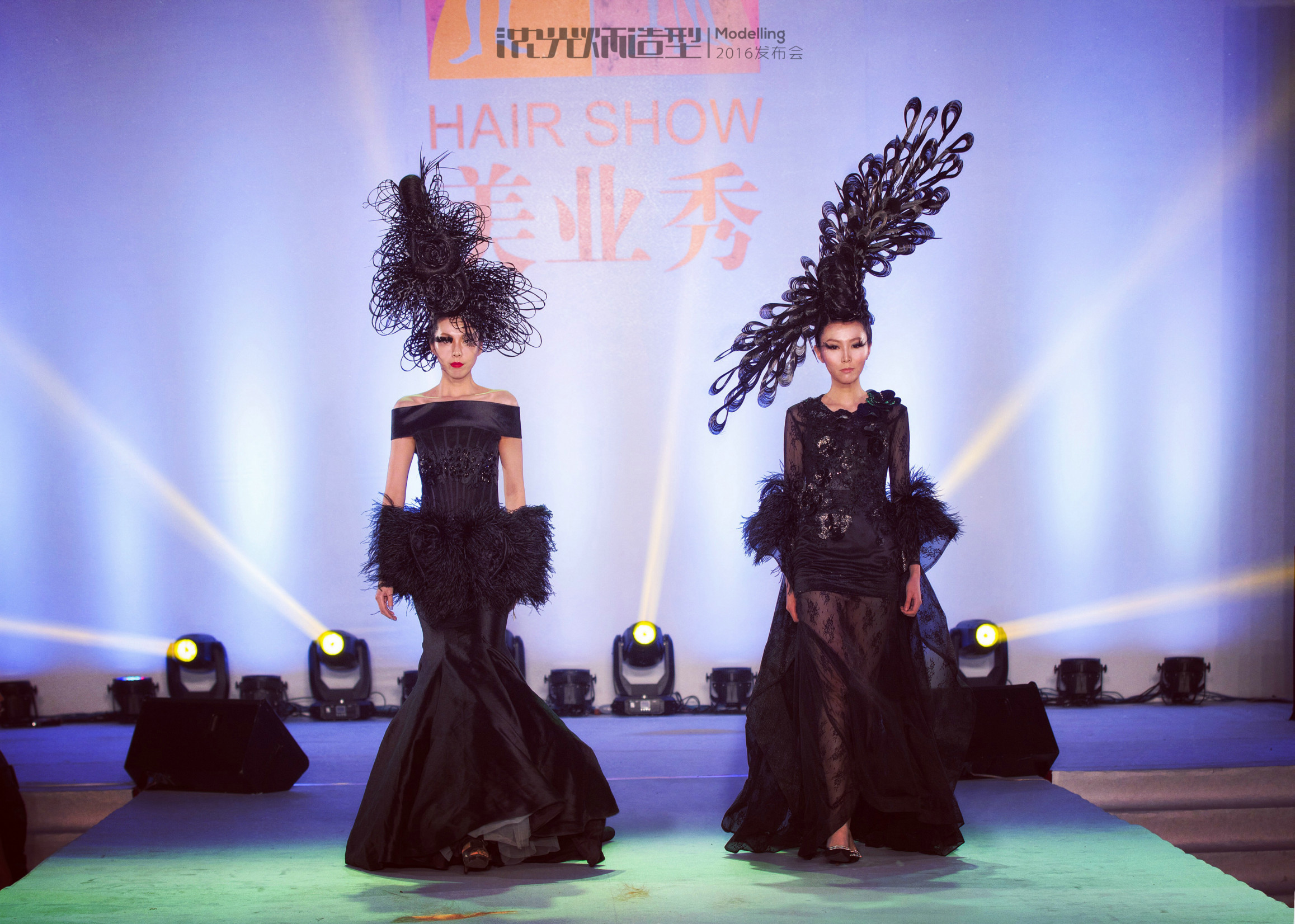 沈光炳造型学院亮相第七届中国发型师艺术节