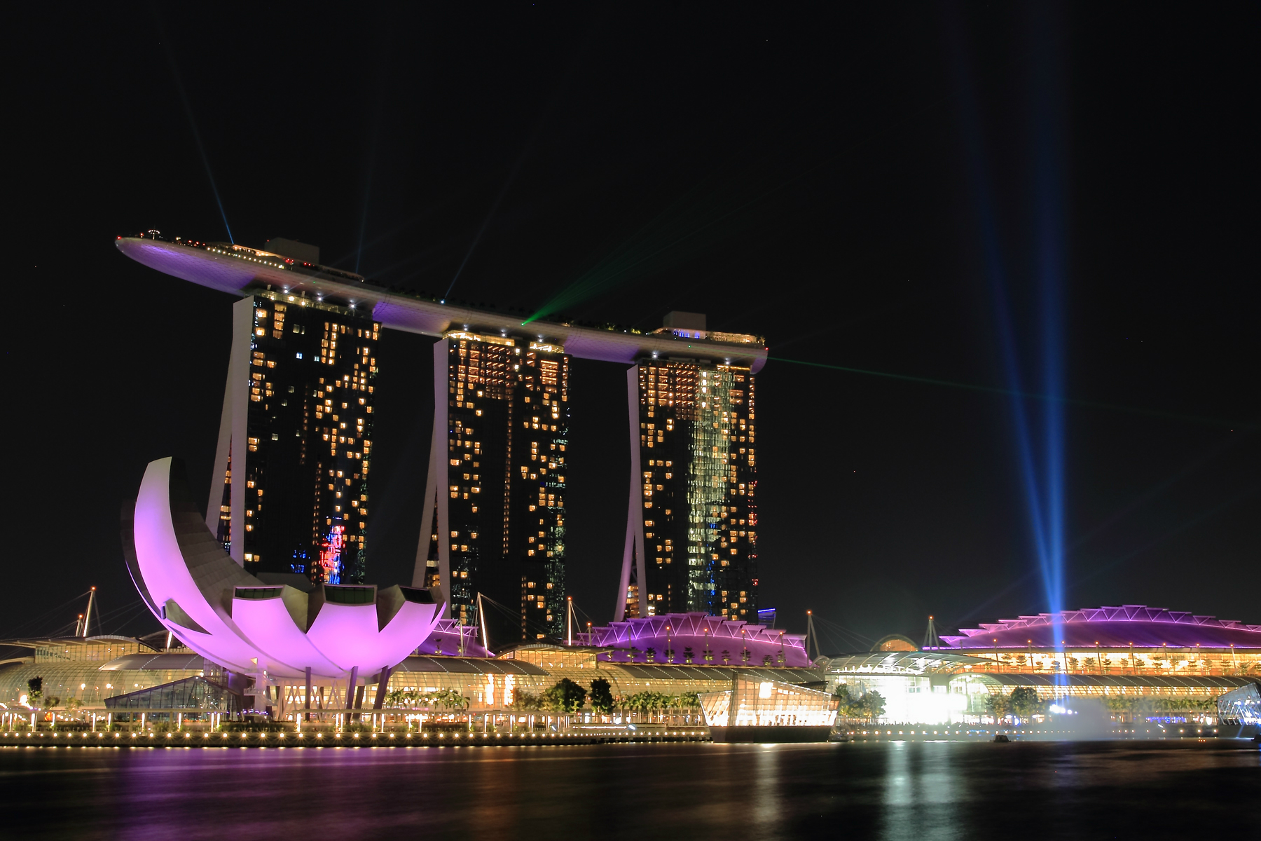 新加坡夜景壁纸图片