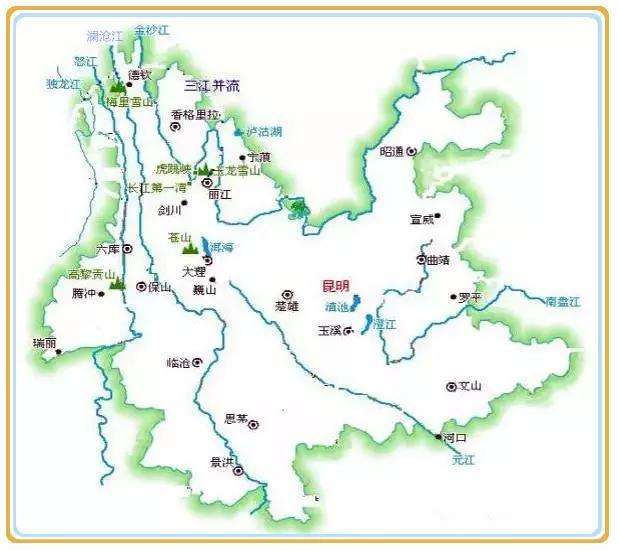云南独龙江流域地图图片