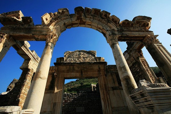 土耳其特洛伊古城图片图片