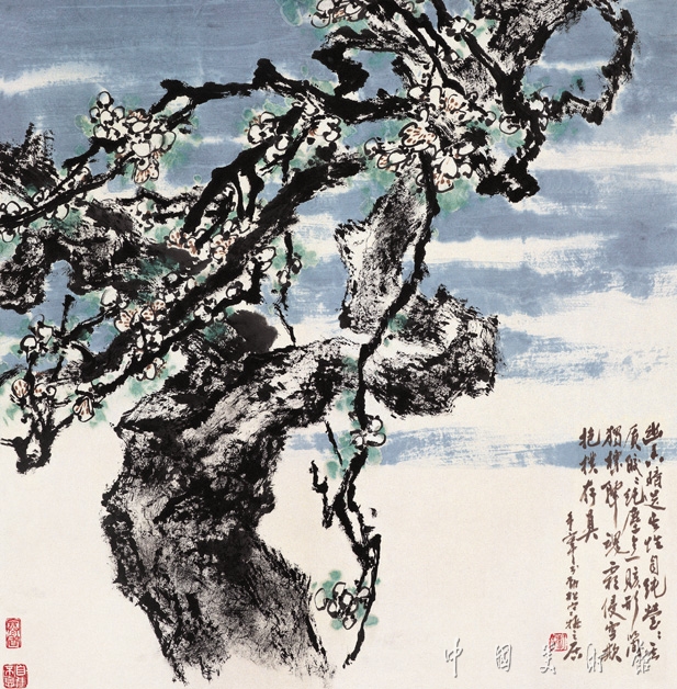 46x68cm 1998年于希宁《雪梅 152x81cm 2002年《千代龙柯 54x23