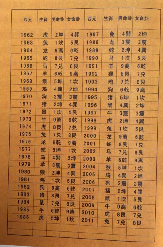 虎年生肖排码表图片