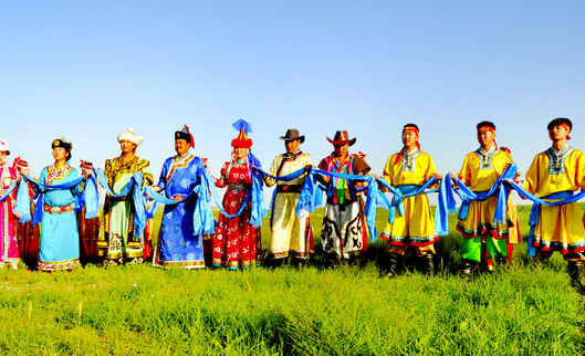 蒙古族的特色风俗图片