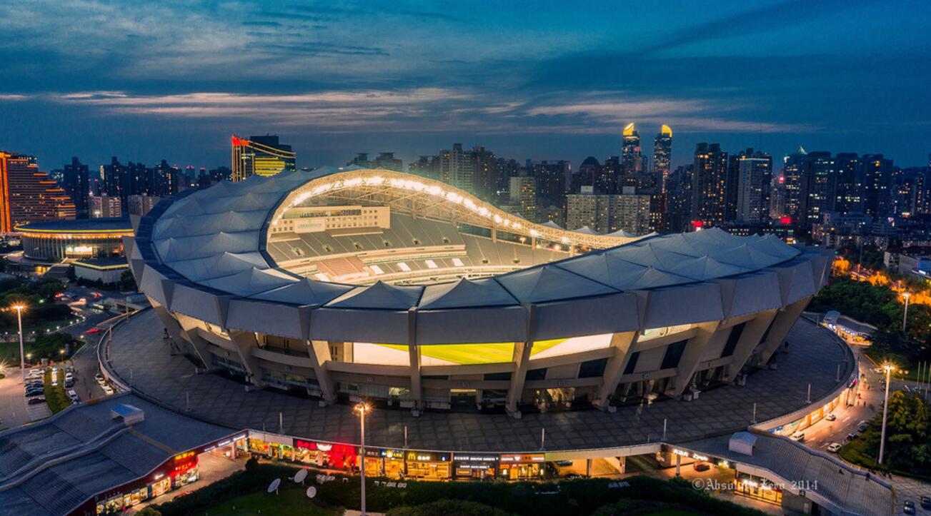 上海三大体育中心图片