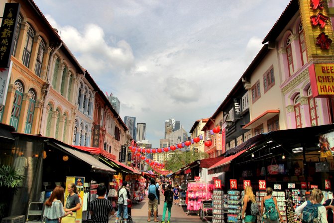 新都新加坡商业街耍的图片