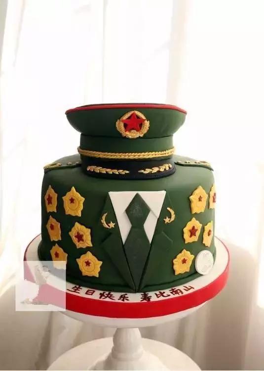 军旅题材的蛋糕图片图片