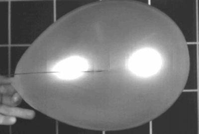 氢气球爆炸图片