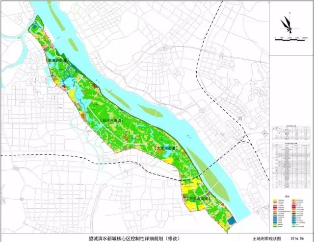 长沙滨水新城规划图图片