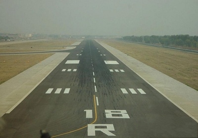 济南机场跑道图片