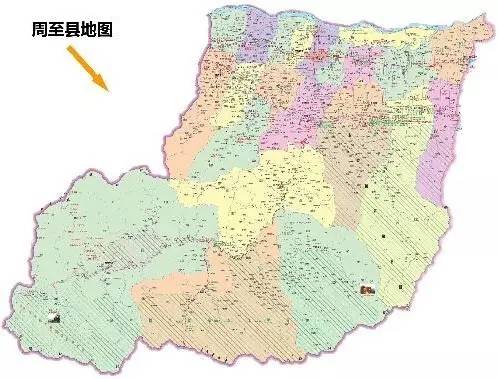 周至县终南镇地图图片