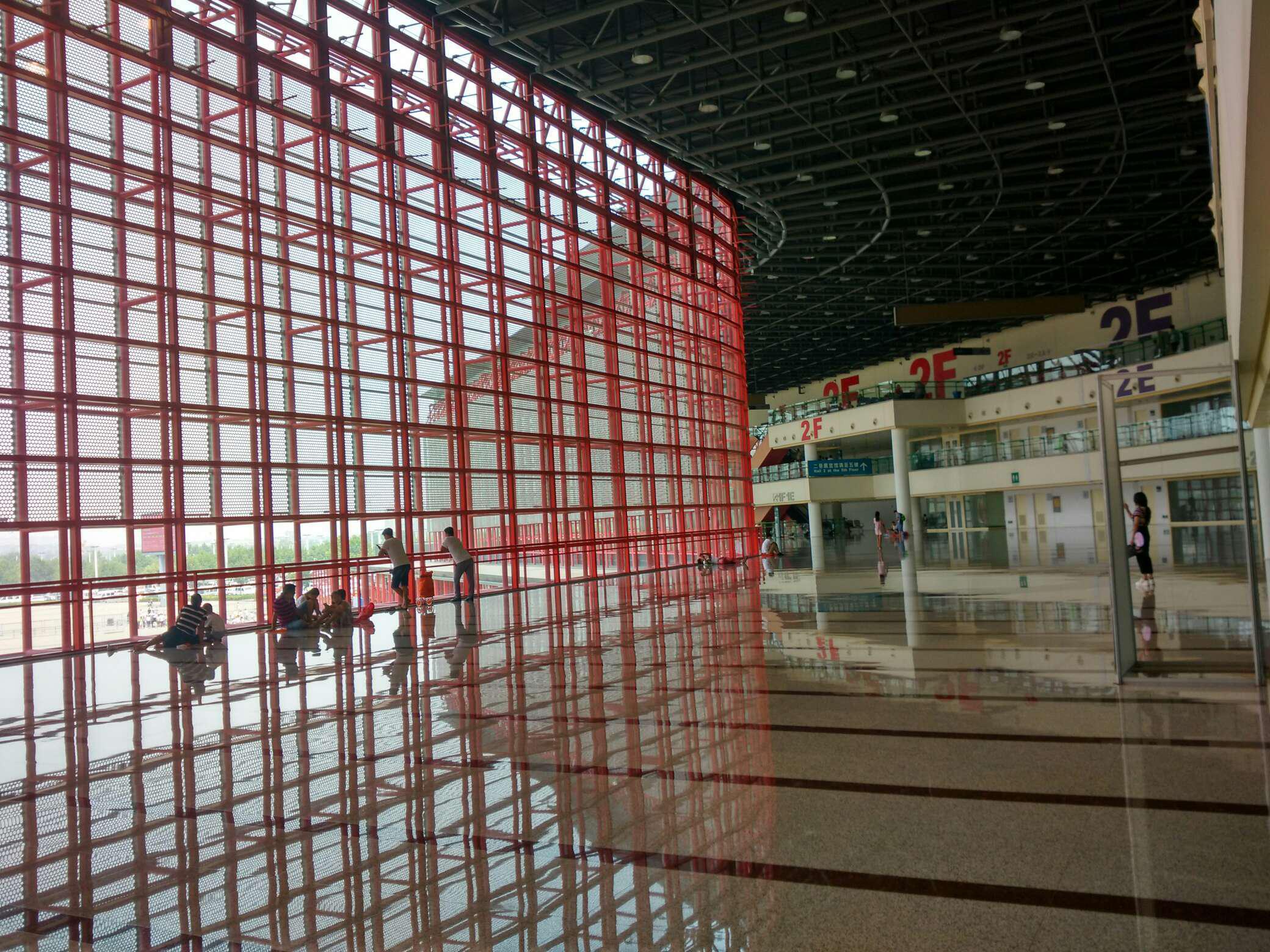 郑州会展中心内部图片