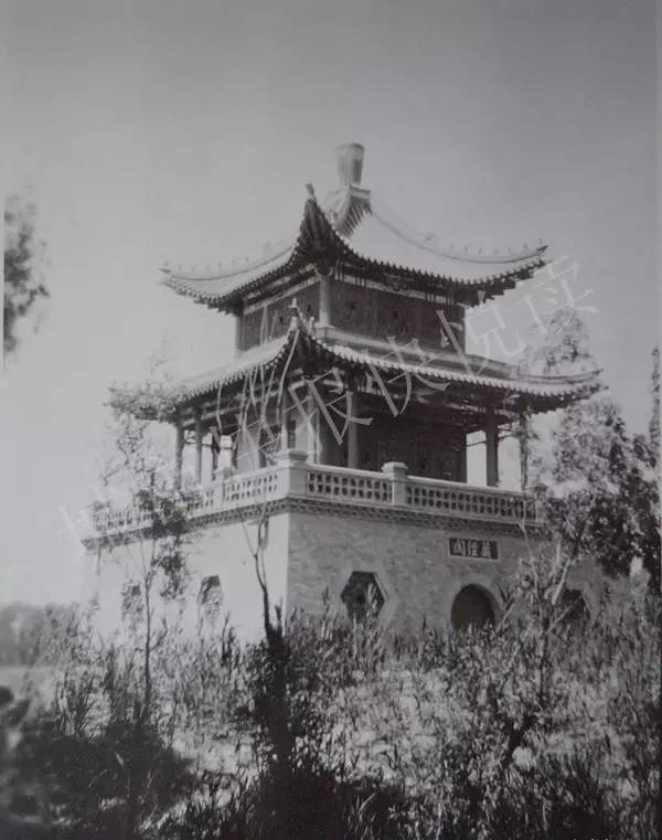 天津人民公园藏经阁图片