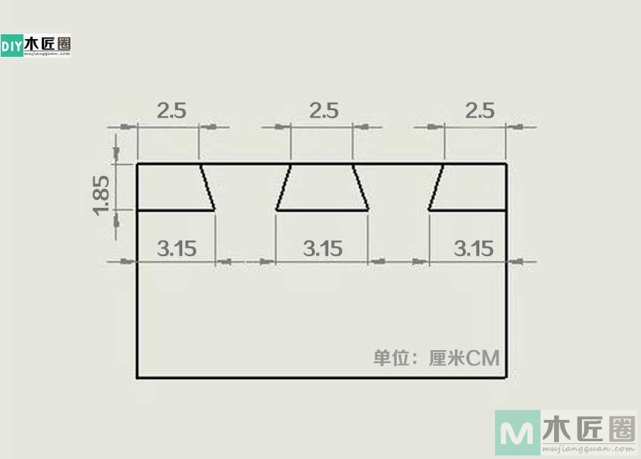 型材燕尾成品图纸图片