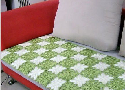 织沙发垫的教程长方形图片