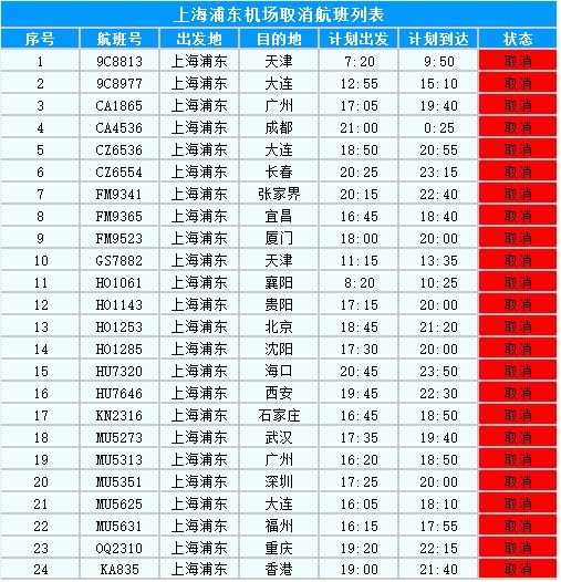 上海浦东机场强雷雨来袭 备降航班12架次