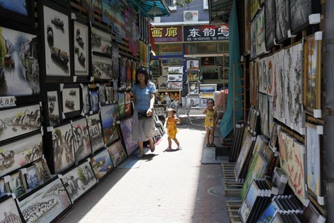 深圳大芬油画村介绍和游玩攻略