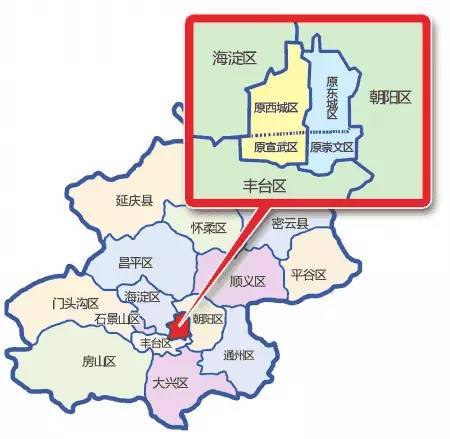 还记得北京有个东单区和西单区吗