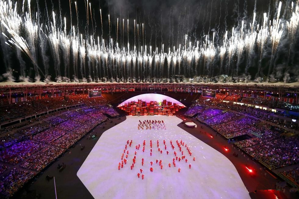 里约奥运会开幕式 现场演视觉饕餮盛宴