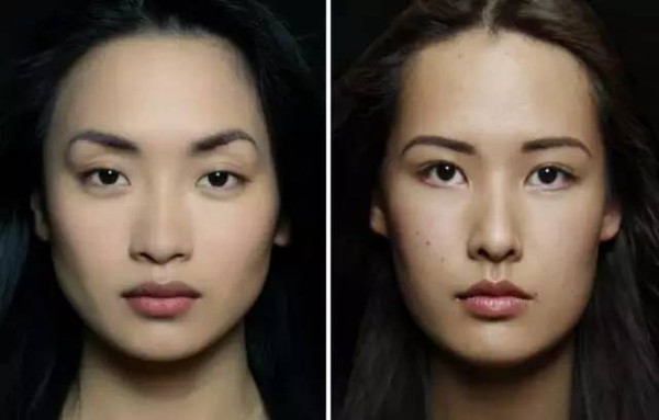 全球美女标准脸汉族的长这样