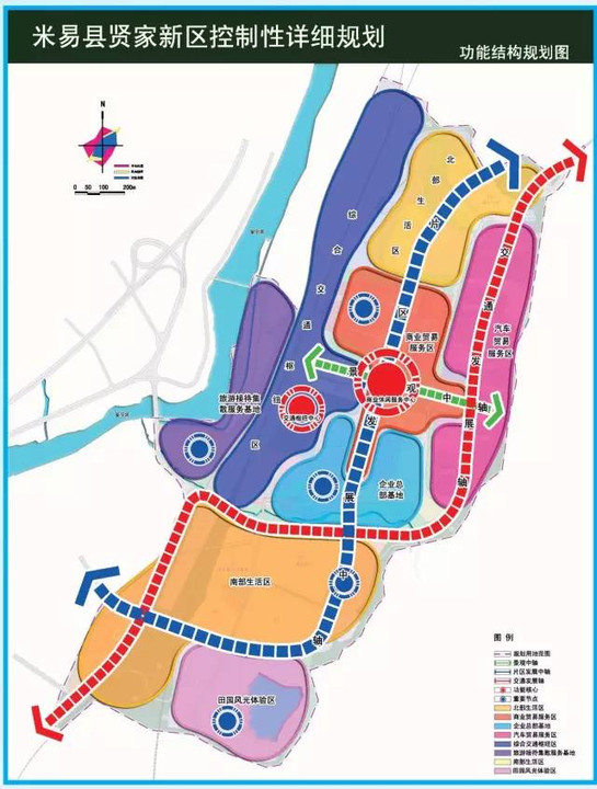 米易县南部新城规划图图片