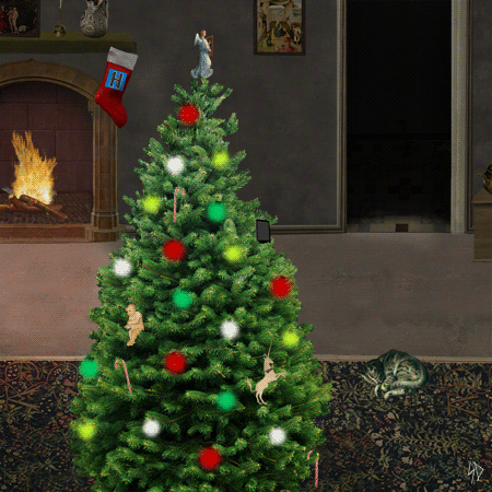 圣诞树gif图片大全图片