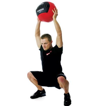 slam ball 药球的8种动作训练 释放你的肌肉力量!