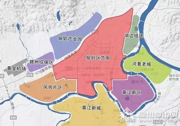 2021年南康区规划图图片