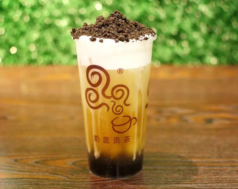 台湾凤梨水果茶,熊猫奶盖请你饮!