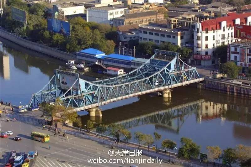 天津旱桥老照片图片