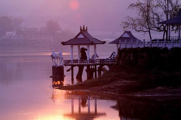 清晨的洗马河洗马河黄昏洗马河水库一角洗马河夕阳乡村夕阳乡村夕阳