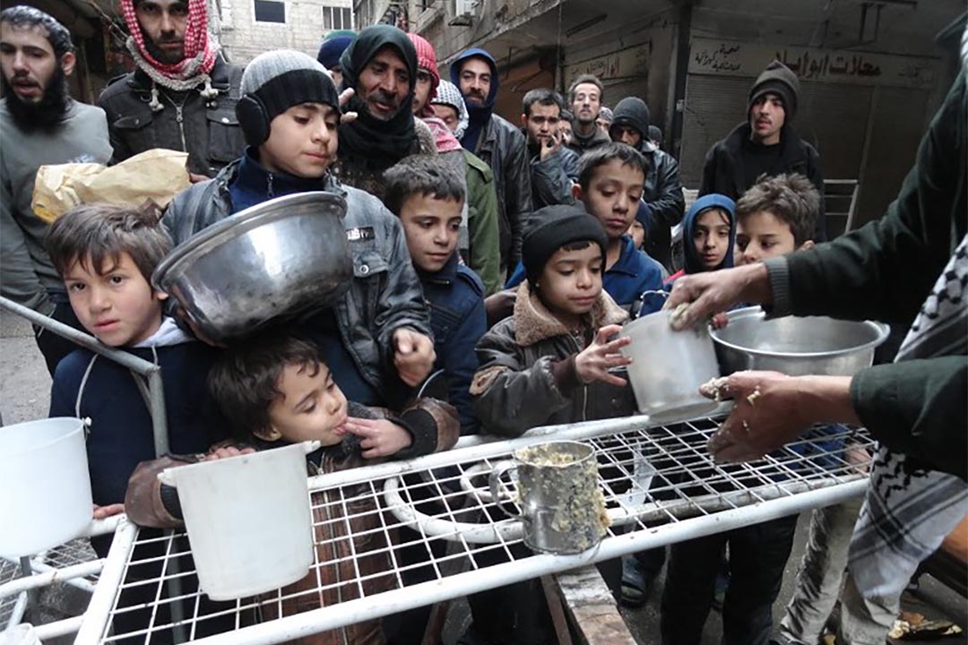 叙利亚难民照片图片