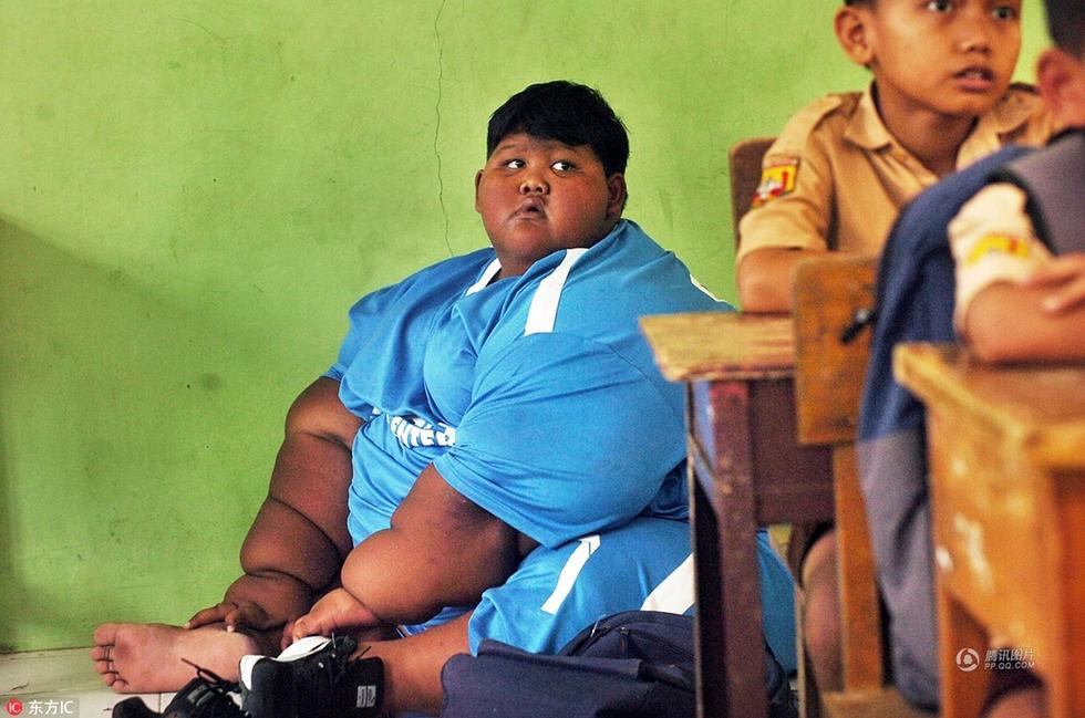 世界上最胖的小学生图片