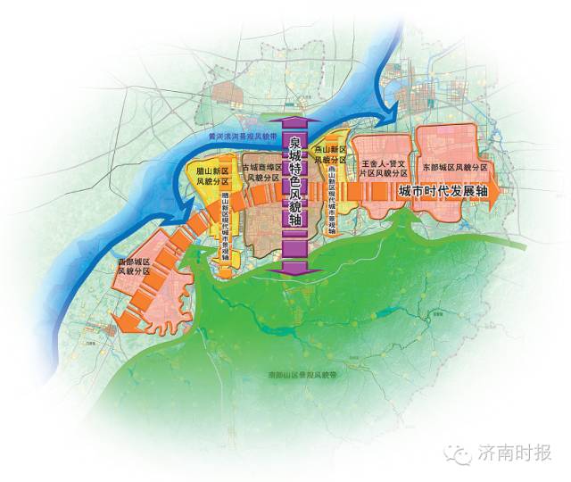 济南仲宫规划图放大图图片
