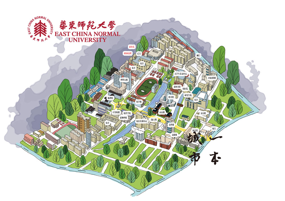 上海理工大学地图图片