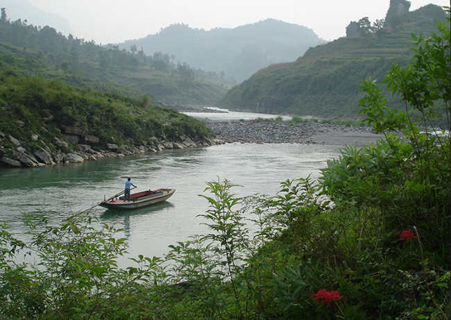 麻阳河是乌江西岸较大的一级支流,位于贵州省沿河土家族自治县境内,其