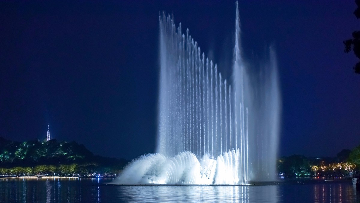 杭州各大灯光秀,音乐喷泉,最新时间安排来了!