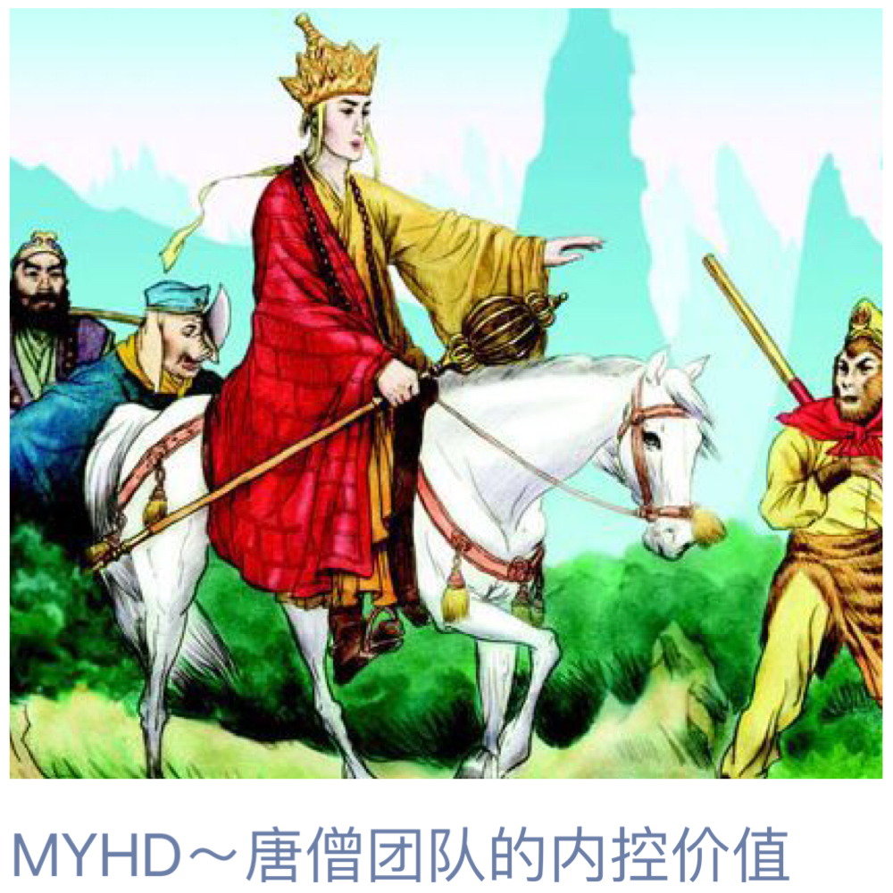 myhd和慧分享～唐僧團隊的內控外慧