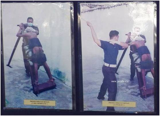 新加坡鞭刑酒驾图片