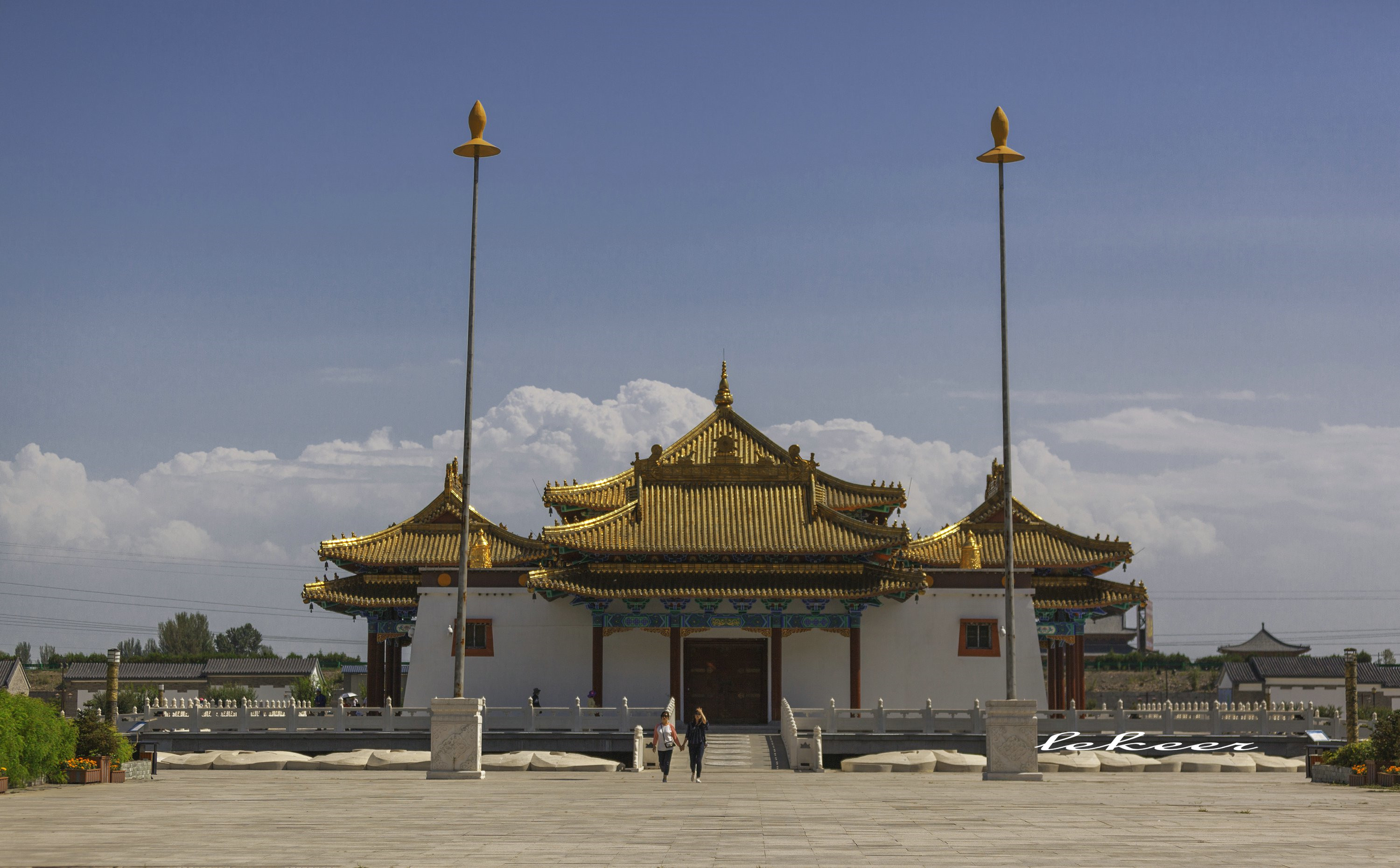 蒙古大殿图片