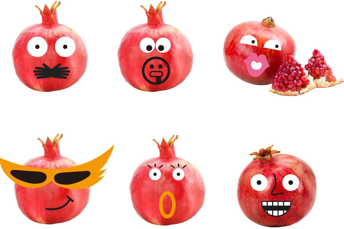 石榴emoji表情符号图片