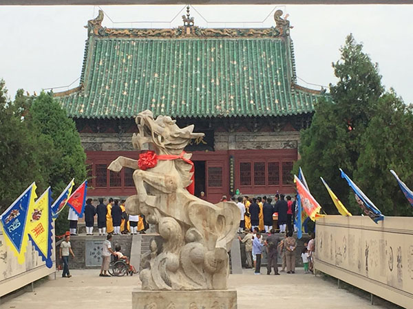 祈福納祥祭祀人文始祖伏羲爺盡在龍馬負圖寺