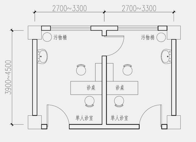 精神科诊室独有要求是设计医生应急撤离门或者通道