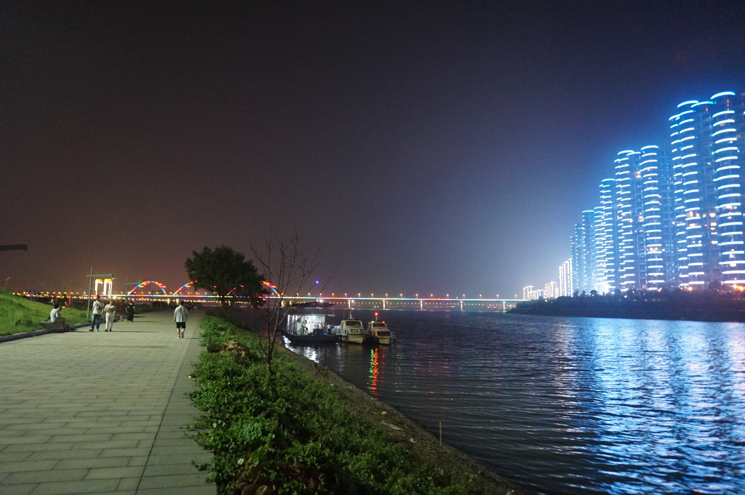 北辰区夜景图片