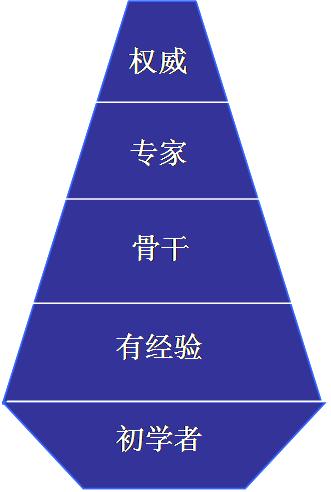 钻石型人才结构钻石型人才结构与精英价值形态形状相似.3.