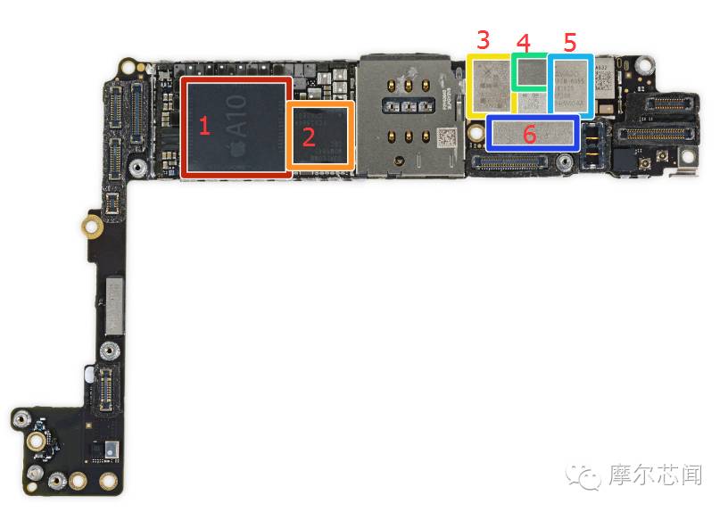 iphone7内部结构图图片