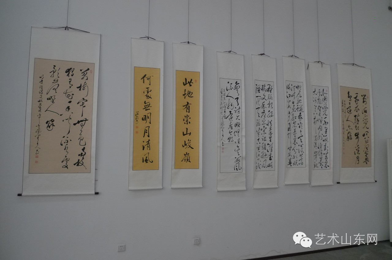 艺术资讯大家画苑签约书画家艺术巡回交流展高唐站开幕