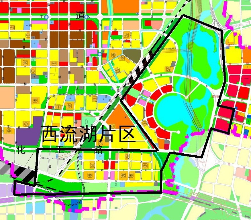 郑州市中原区规划图图片
