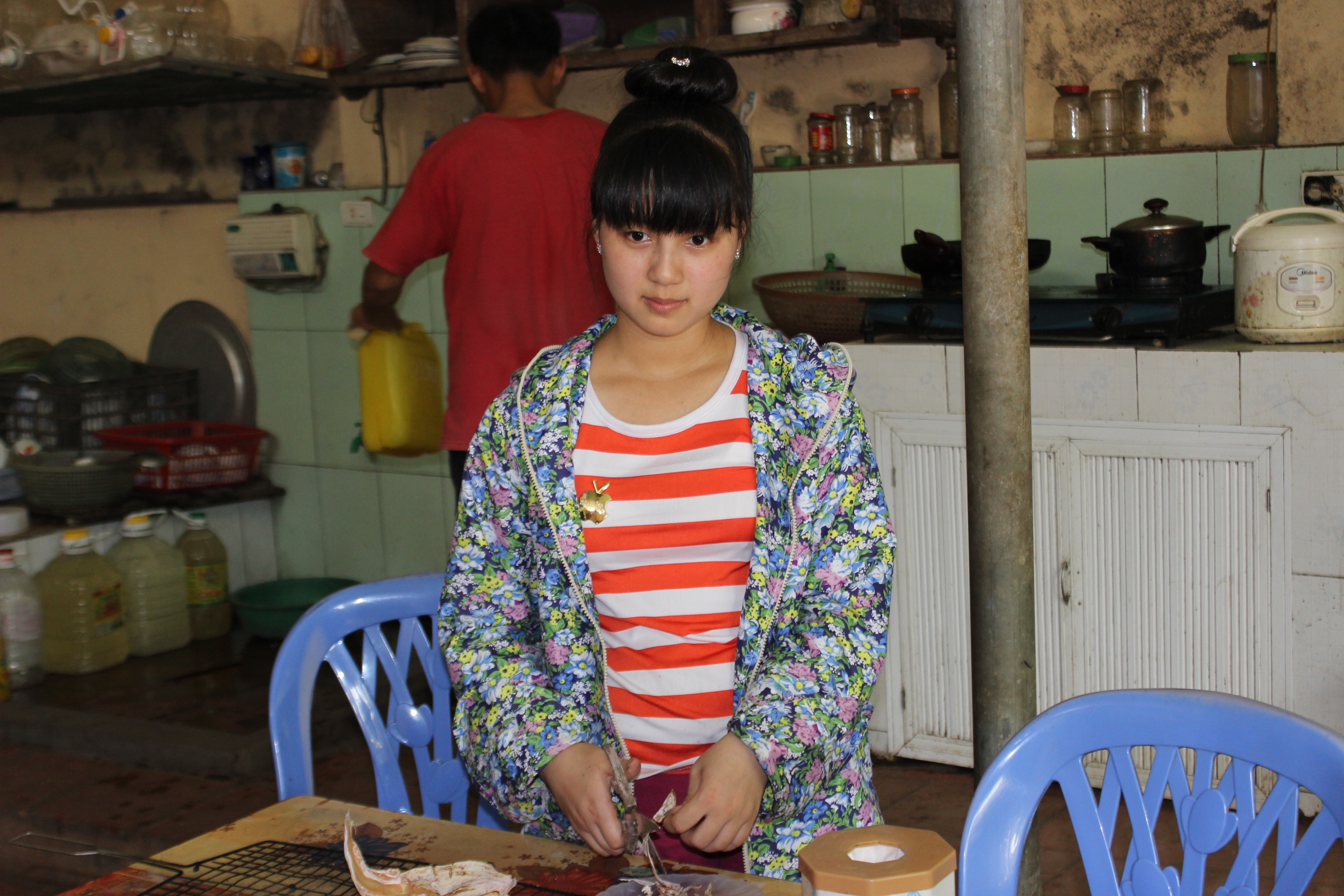 越南农村少女图片